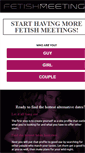 Mobile Screenshot of fetishmeetings.com